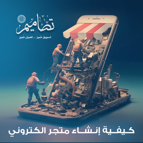 إنشاء متجر الكتروني