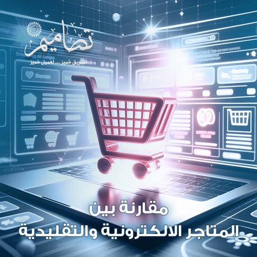 مقارنة بين المتاجر الإلكترونية والتقليدية